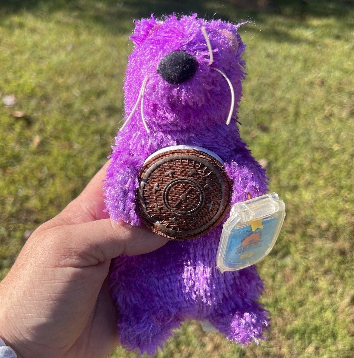 HTF Vtg BEAR IN THE BIG BLUE HOUSE PIP OTTER PLUSH COOKIE Star