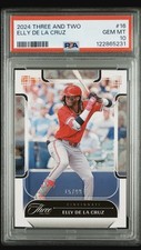 RARE LOW POP PSA 10 2024 Panini Three and Two - Elly De La Cruz #16 /99 (RC)