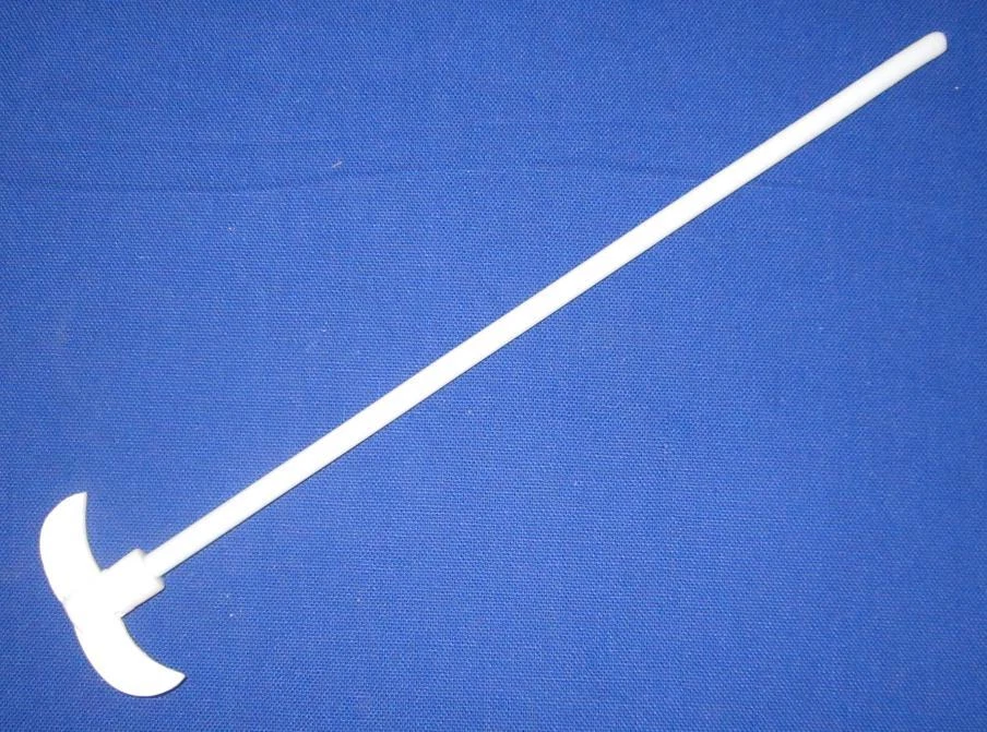 PTFE F4 Stirrer 600mm,Diameter 7mm Paddle 150mm 304 Staff W/PTFE Coat — 第 3/4 张图片