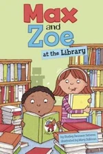 Max and Zoe at the Library - Paperback By Swanson Sateren, Shelley - GOOD
