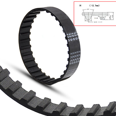 H-type Timing Belts Closed Loop Synchronous Transmission Pulleys CNC Width 30mm