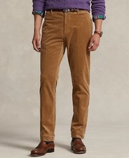 Polo Ralph Lauren Men's Washed Stretch Corduroy Suit Trousers SZ. 42X32 NWT 198