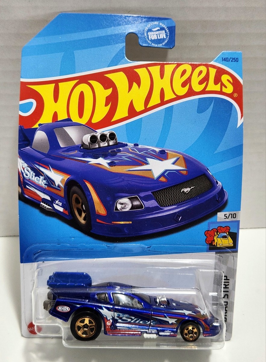 Hot Wheels Mustang NHRA Funny Car Blue Error **Rare** | eBay