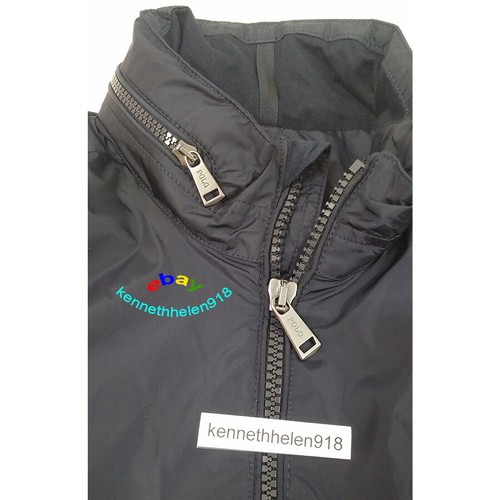 CHAQUETA CORTAVIENTOS POLO RALPH LAUREN NYLON CON CAPUCHA AZUL MARINO PARA HOMBRE TALLA L, XXL - Imagen 9 de 16
