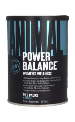 Animal Power Balance Women s Wellness - 30 Pill Packs
