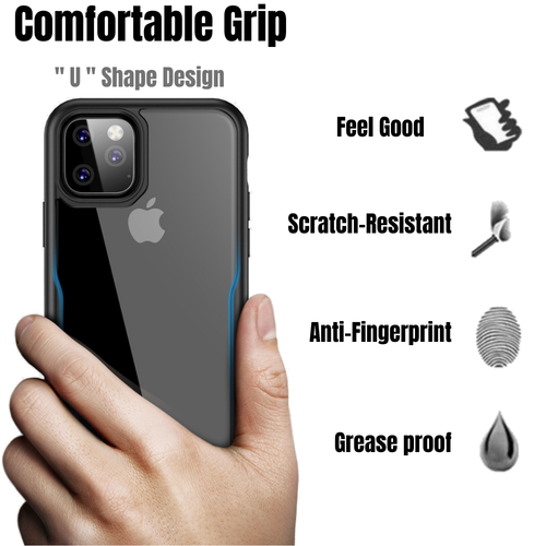 For iPhone 11 Pro Max Shockproof Case Hybrid Heavy Duty Hard Bumper Clear Cover - Picture 6 of 14