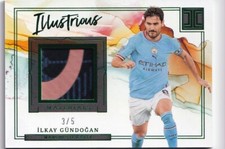 Panini Impeccable 2022-23 EPL Man City- IKAY GUNDOGAN /5 - Illustrious Materials