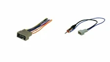 Car Stereo Wire Harness Wiring Aftermarket Radio Antenna for Select Acura Honda