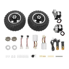 36V 350W Motor Drive Air Wheel Conversion Kit for Electrical Cart Beach Scooter