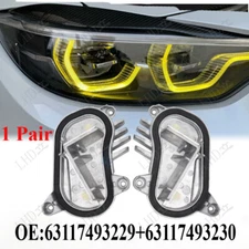 1Pair Yellow CSL DRL Module L/R For BMW F80 M3 F82 M4 F32 F36 F86 LCI Headlight~