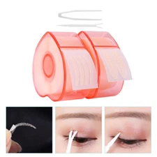 2 Rolls Eyelid Stickers Single Sided Eyelid Tape Grip Tape Double Eyelid Tape