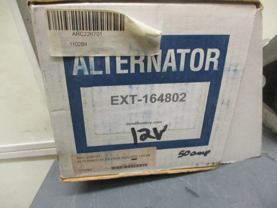 Alternator   110284  BRUSHLESS 50A 12V 164802 - Image 2 of 4