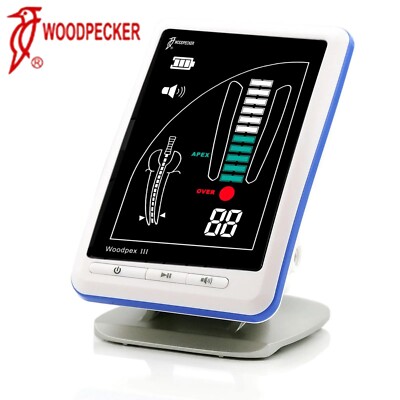 100% Woodpecker Woodpex III Dental Apex Locator 4.5'' LCD Endodontic Root Canal