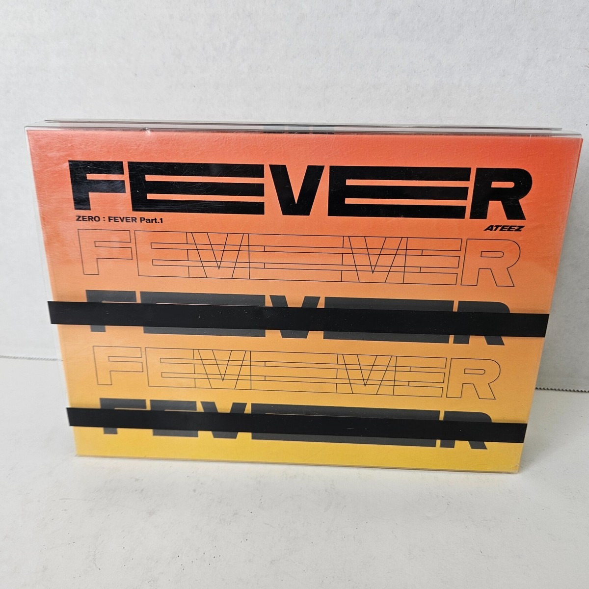 Ateez Zero Fever Part 1 Music CD Yellow Cover Album Booklet