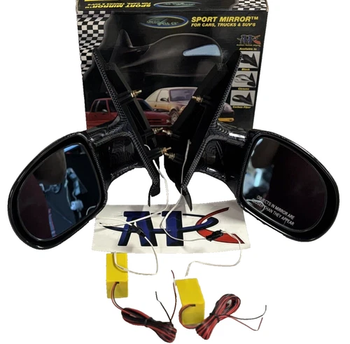 98-05 Ford Ranger Road Vision CARBON FIBER Manual mirrors
