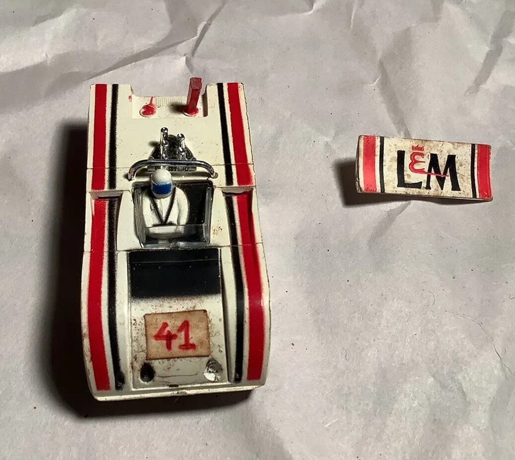 AFX Jackie Stewart LOLA L&M CanAm Race Car Magna Traction Vintage Ho