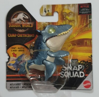 Jurassic World Snap Squad Mosasaurus Camp Cretaceous Metallic - Main Image