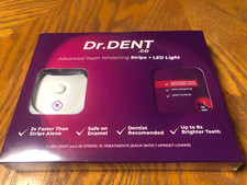 Dr Dent Teeth tooth Whitening Strips 28 LED Light Mint 30min Bright Whitener