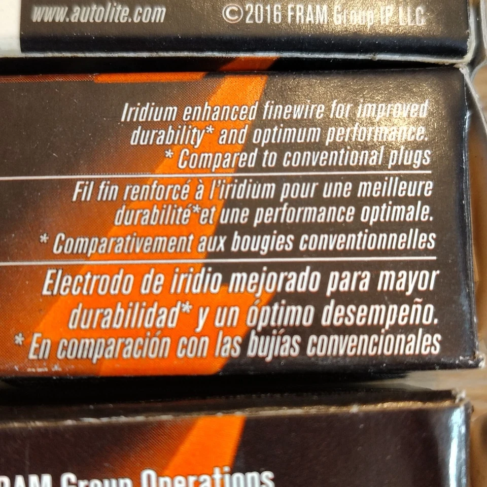 Bujía Autolite Iridium XP XP3923 4pk 7421 41-111 3297 2095 127 12571164 Foto 4 de 4