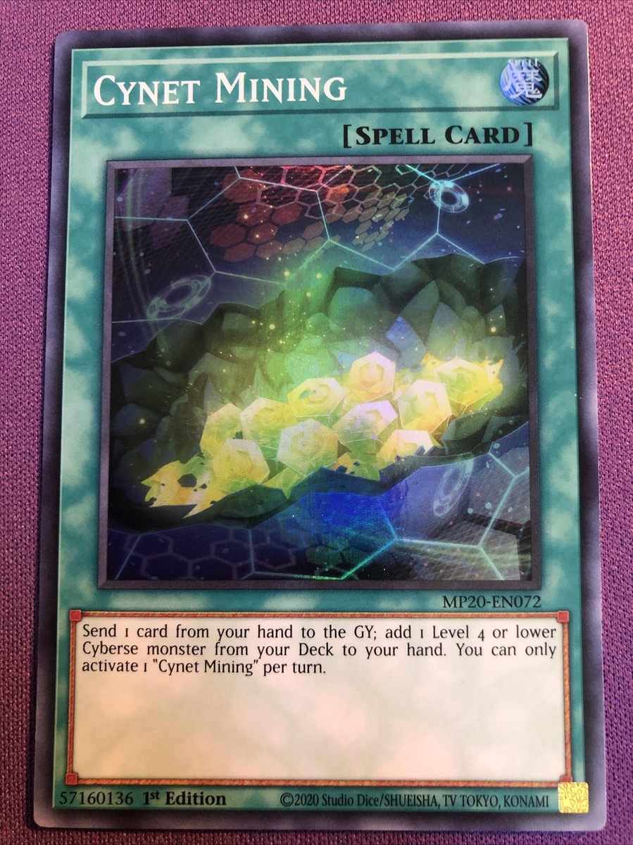 Cynet Mining MP20-EN072 Super 1st Ed NM