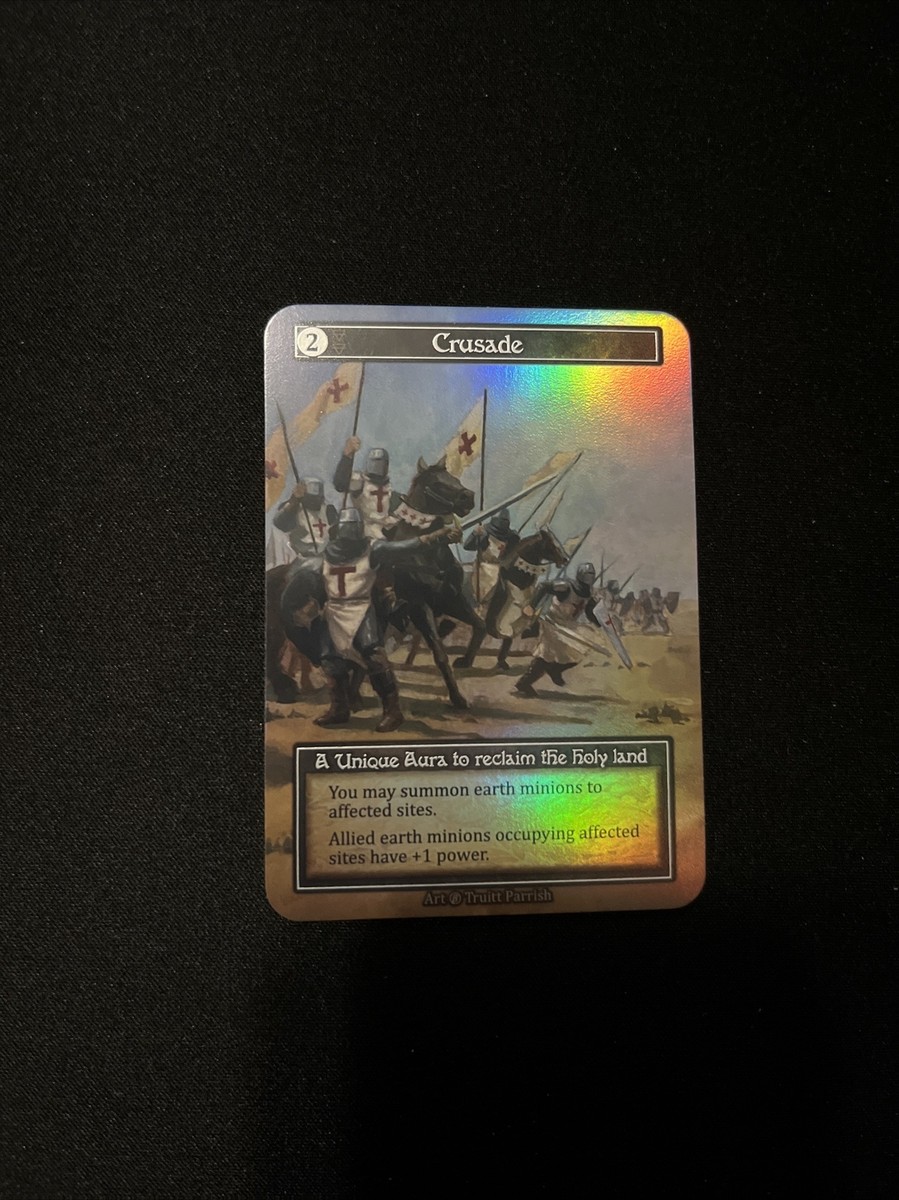 Sorcery Contested Realm. Foil Crusade. Beta Edition. | eBay Sorcery Contested Realm. Foil Crusade. Beta Edition. | eBay