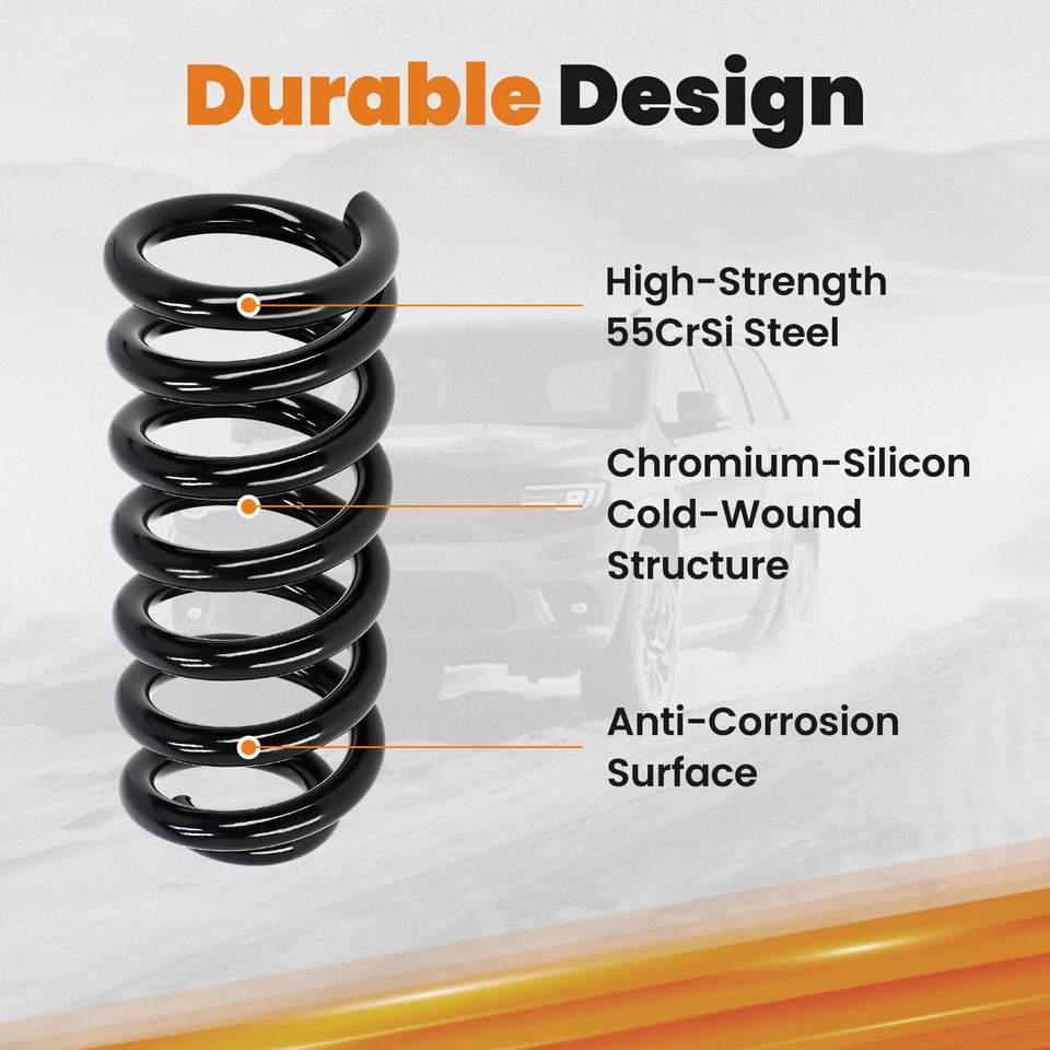 Kit de muelles helicoidales descensores delanteros de 1" para Chevy C10 GMC C15 1963-1987 Foto 3 de 4