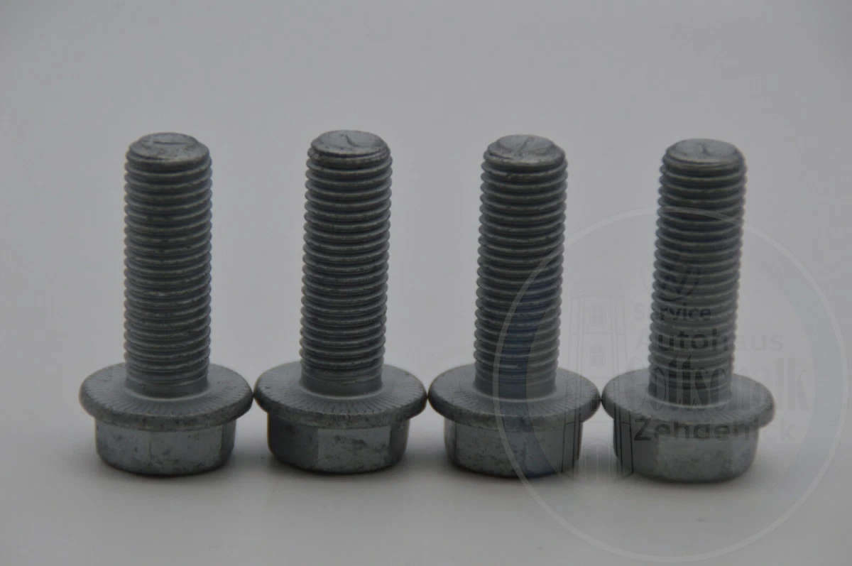4x Orig VW Audi Seat Skoda Rippschraube Bremssattelträger M14X1 