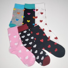 Heart Socks | Adult UK Size 4-8.5
