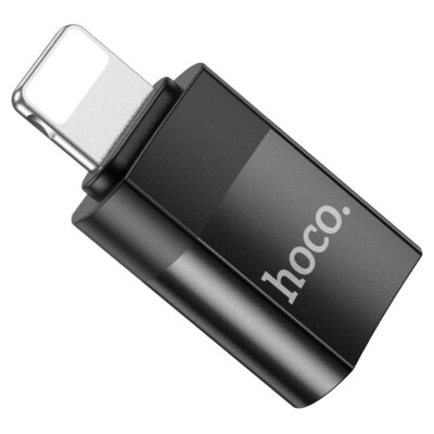 For Hoco UA17 8-Pin male to Type-C Female Adapter, Support 2A charging