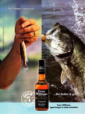 EVAN WILLIAMS WHISKEY AD #3 RARE 2003 "THE LONGER YOU WAIT, THE BETTER IT GETS"