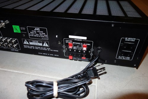 JVC RX-201BK Digital Synthesized Tuner Stereo Receiver - Picture 7 of 7