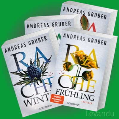 RACHEFRÜHLING + SOMMER + HERBST + WINTER | ANDREAS GRUBER | Thriller - Band 1-4