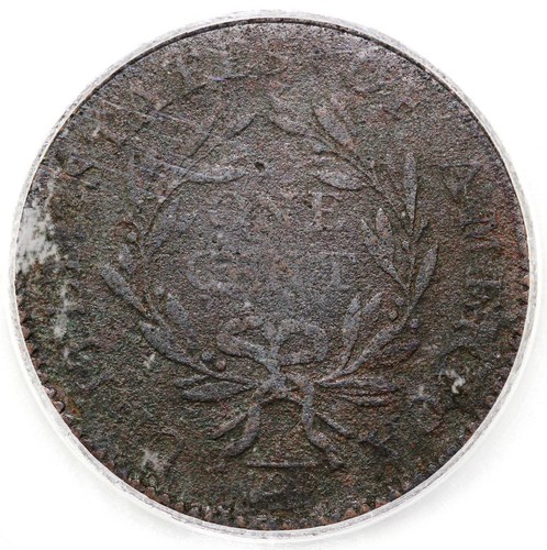 1794 1c S-23 Liberty Cap Large Cent ICG VF 20 Details Corroded - Picture 2 of 5