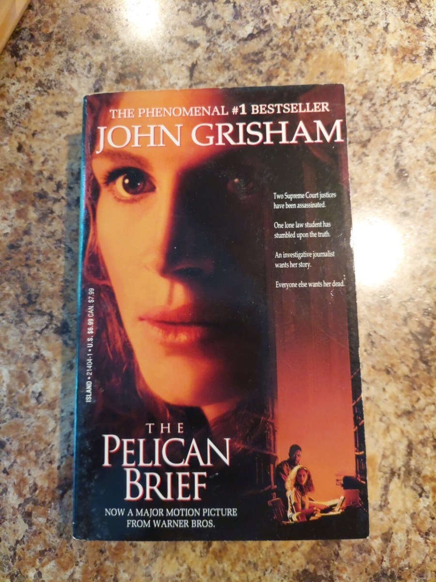 THE PELICAN BRIEF 1993 JOHN GRISHAM JULIA ROBERTS MOVIE TIE-IN SHARP COPY