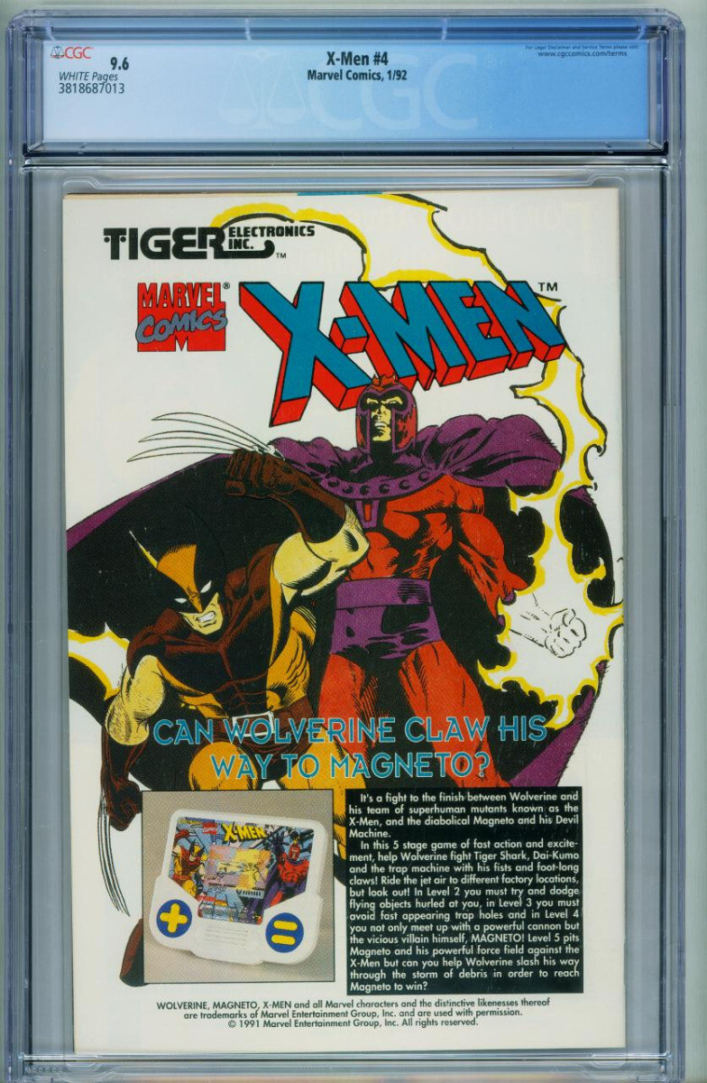 X-Men #4 CGC Graded 9.6 // 1st Omega Red // comic book | eBay