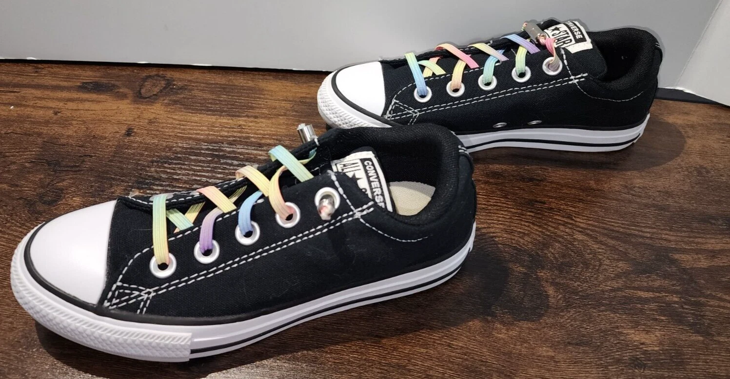 Taglia 1 bambino Converse Chuck Taylor All Star Low nere 363969C