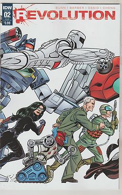 IDW COMICS REVOLUTION #2 OCTOBER 2016 SUBS VARIANT B 1ST PRINT NM