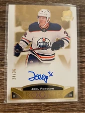 JOEL PERSSON 20191-20  The Cup GOLD Rookie Auto #24/36