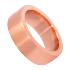 Pure Copper Handmade Heavy 2mm Thick Ring Ethnic Gift Jewelry for Unisex