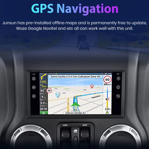 FOR DODGE NITRO 2007-2012 CARPLAY ANDROID 15.0 CAR STEREO RADIO WIFI GPS SWC - Picture 9 of 19