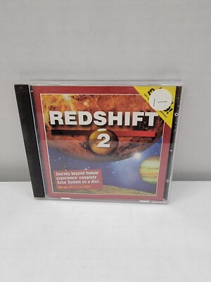 Redshift 2 Multimedia Astronomy Retro Game CD-ROM,