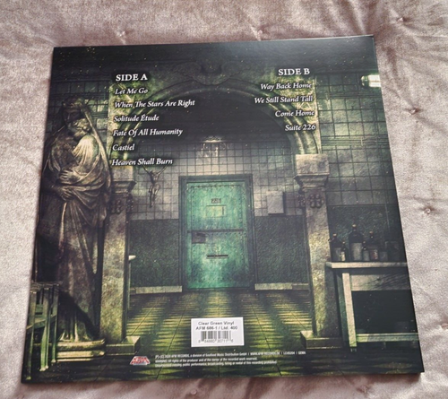SERIOUS BLACK SUITE 226 (CLEAR GREEN VINYL ) -HELLOWEEN - Picture 2 of 3