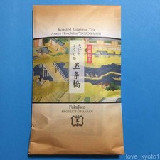 Kyoto Uji Fukujuen Light Roasted Hojicha Japanese Tea GOJYOBASHI 40g