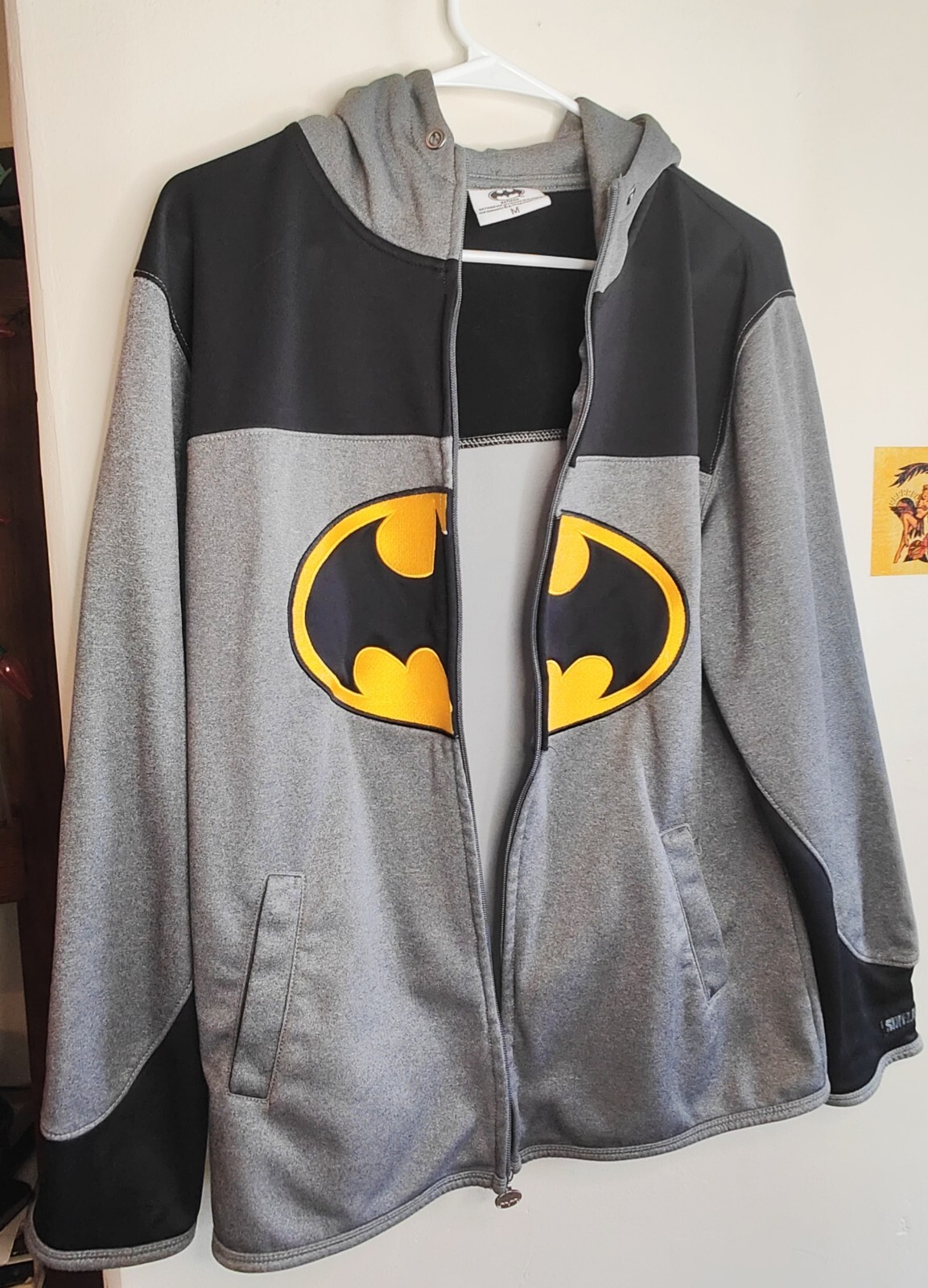 Batman Jacket From Six Flags - image 1