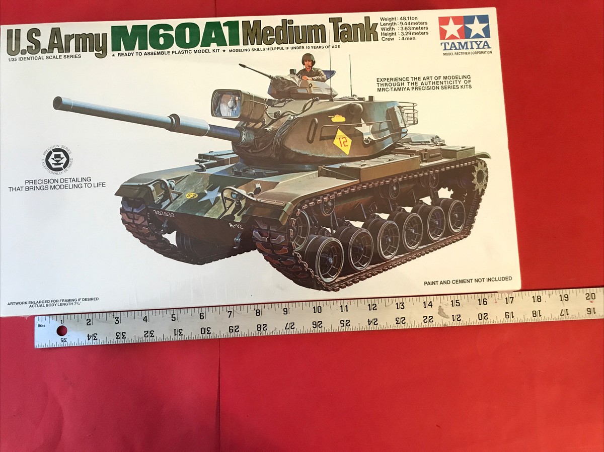 TAMIYA M60A1 MEDIUM TANK 1/35リモコン TAMIYA M60A1 MEDIUM TANK 1/35リモコン Vintage 1983! Tamiya