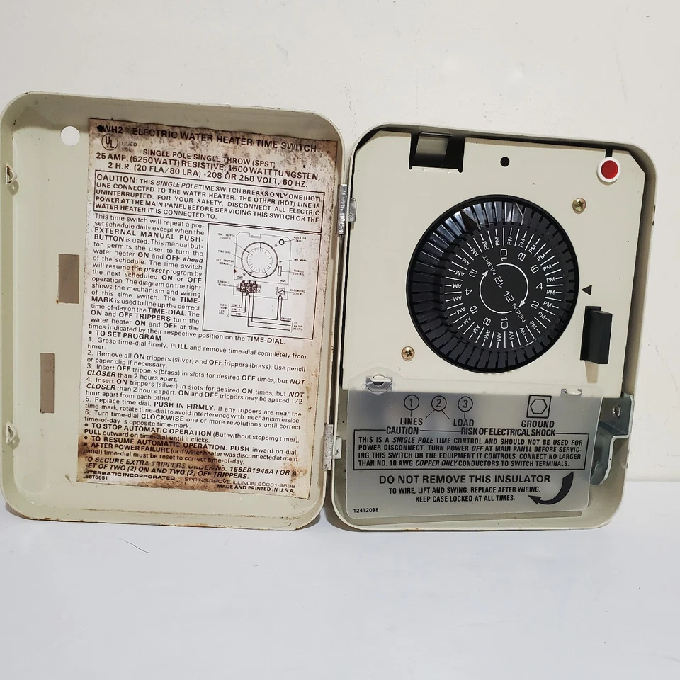 Intermatic Electric Water Heater Timer - Image 2 of 4