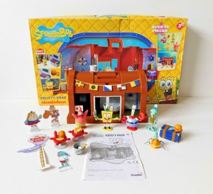 spongebob playset krusty krab