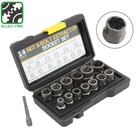 <!--F#f_0-->15pcs Impact Damaged Bolt Nut Screw Remover Tool Kit Socket Threading Extractor<!--F/-->