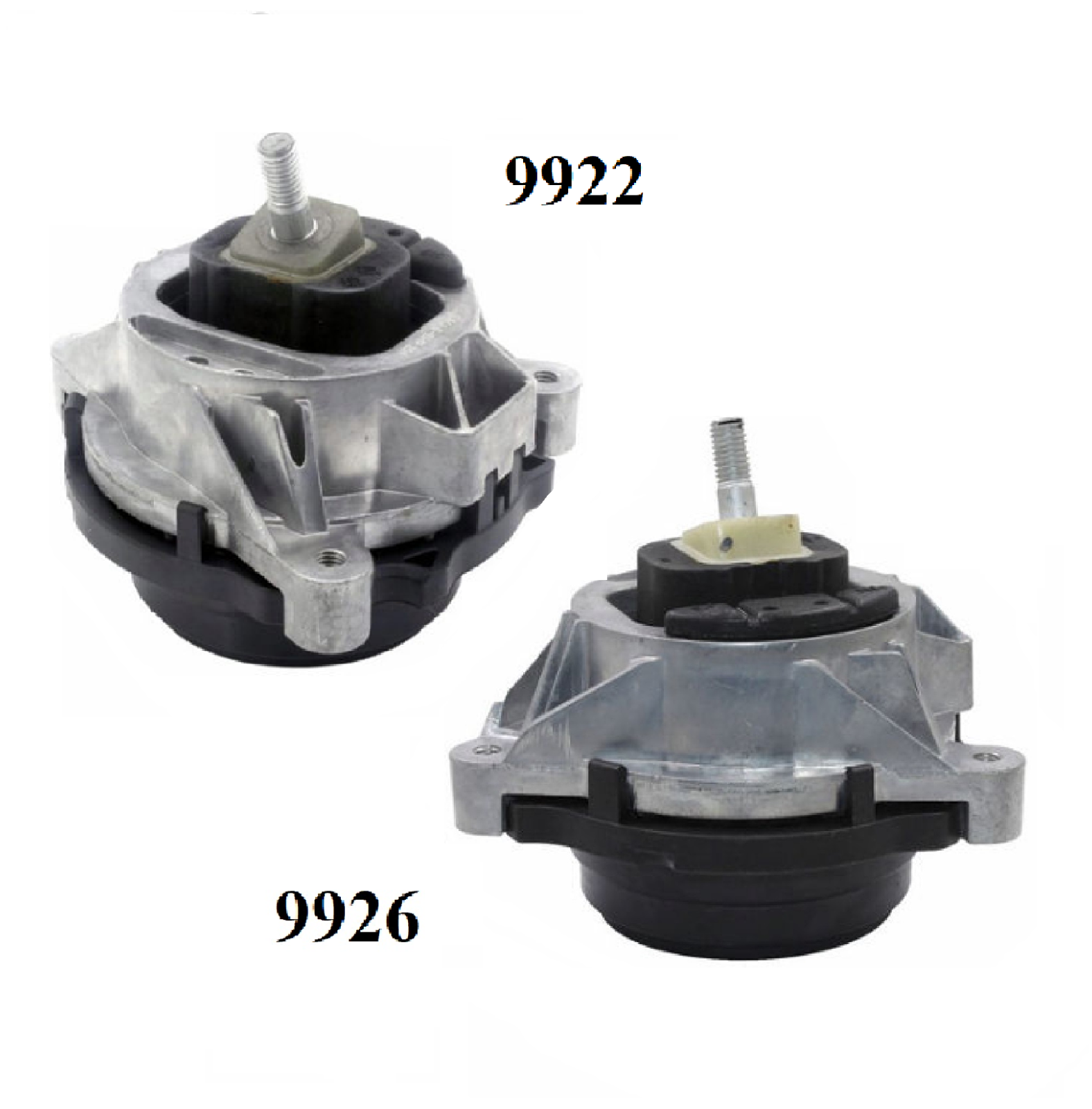 2PCS FRONT L&R MOTOR MOUNT FOR BMW 328i 2.0L 20122016, 3.0L SEDAN 2012