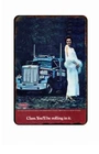 Peterbilt truck Class The Alternatives  Tin Sign  8x12 Disrtressed Art Image